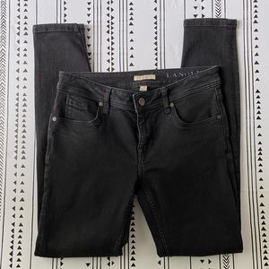 Burberry Brit Langley Black Skinny Ankle Jeans Size 28